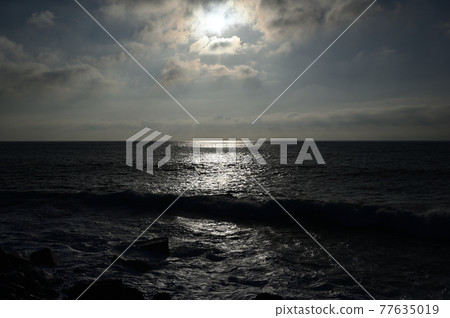 早上的海岸 早上的海岸 77635019