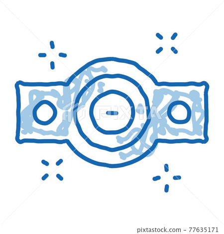 Championship Belt doodle icon hand drawn illustration Championship Belt doodle icon hand drawn illustration 77635171