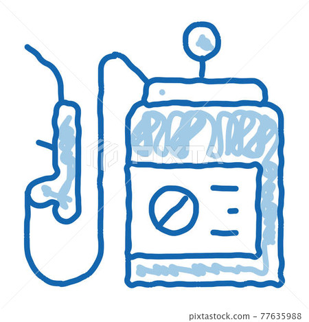 Spray Equipment doodle icon hand drawn illustration Spray Equipment doodle icon hand drawn illustration 77635988