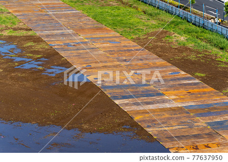 Material carry-in route iron plate Material carry-in route iron plate 77637950