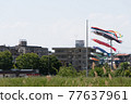 Scenery where you can see the carp streamer 77637961