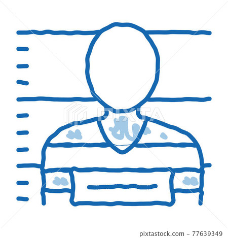 Criminal Bandit Photo doodle icon hand drawn illustration Criminal Bandit Photo doodle icon hand drawn illustration 77639349