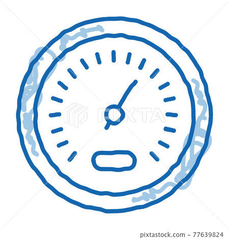 Athlete Speed Indicator doodle icon hand drawn illustration Athlete Speed Indicator doodle icon hand drawn illustration 77639824