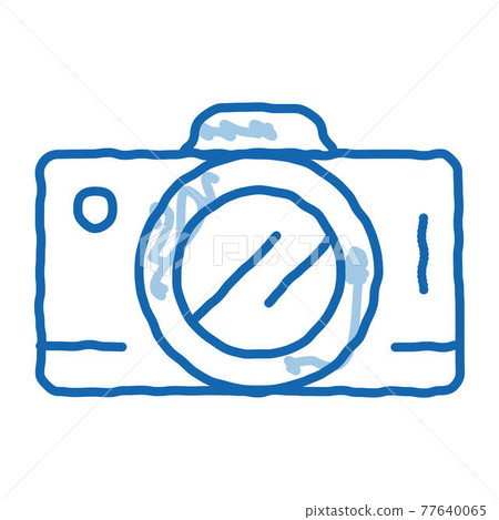 Travel Hiking Camera doodle icon hand drawn illustration Travel Hiking Camera doodle icon hand drawn illustration 77640065