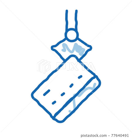 Credit Card Theft doodle icon hand drawn illustration Credit Card Theft doodle icon hand drawn illustration 77640491