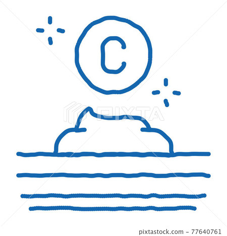 Collagen Cream doodle icon hand drawn illustration Collagen Cream doodle icon hand drawn illustration 77640761