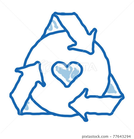 Healthy Organic Cosmetics doodle icon hand drawn illustration Healthy Organic Cosmetics doodle icon hand drawn illustration 77643294