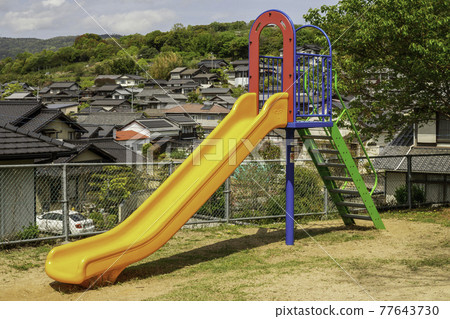 岡山縣倉敷市岐山公園滑梯 77643730