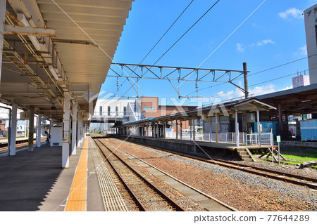 Akita JR Ou Main Line Yokote Station Akita JR Ou Main Line Yokote Station 77644289