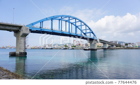 Southern gate bridge at Ishigakijima 77644476