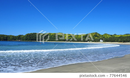Shizuoka Prefecture Minamiizu Morning Yumigahama May Shizuoka Prefecture Minamiizu Morning Yumigahama May 77644546