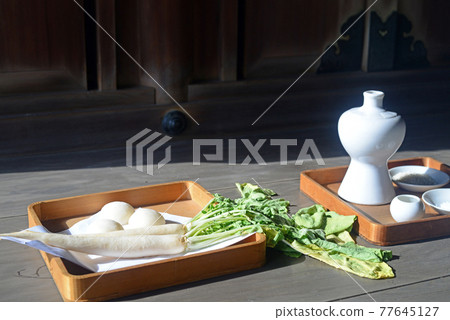 Harada Shrine Komiya Shrine New Year's Offerings-6 77645127