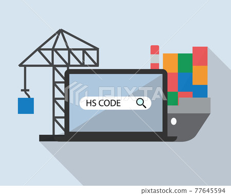 custom clearance to check the shipment and HS code or Harmonized System 77645594