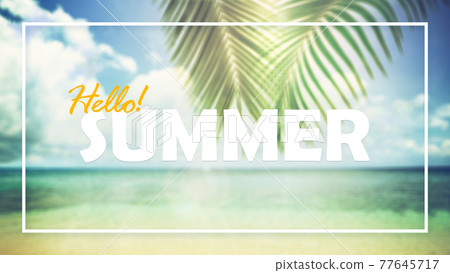夏季形像素材-有多種變化 夏季形像素材-有多種變化 77645717