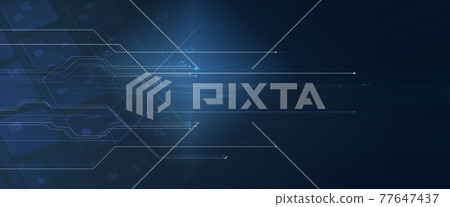 Digital image material for IoT background Digital image material for IoT background 77647437