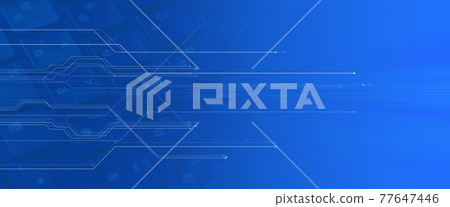 Digital image material for IoT background 77647446