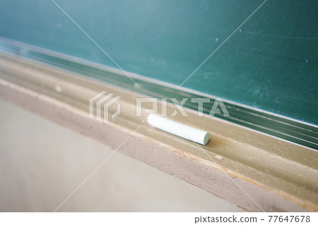 Empty classroom blackboard Empty classroom blackboard 77647678