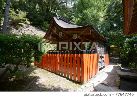 Kamigamo Shrine, Kamo Yamaguchi Shrine Main Hall, Kita-ku, Kyoto City 77647740