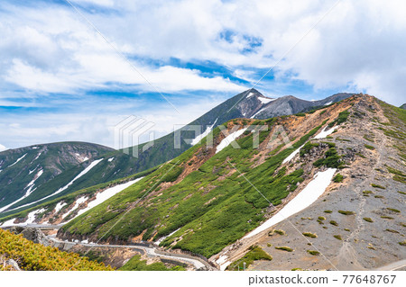 《Gifu Prefecture》 View of the summit of Mt. Daikoku 《Gifu Prefecture》 View of the summit of Mt. Daikoku 77648767