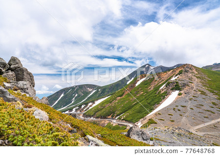 《Gifu Prefecture》 View of the summit of Mt. Daikoku 《Gifu Prefecture》 View of the summit of Mt. Daikoku 77648768