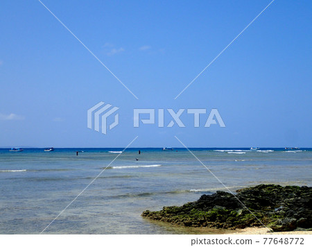 石垣大崎海灘的風景 石垣大崎海灘的風景 77648772