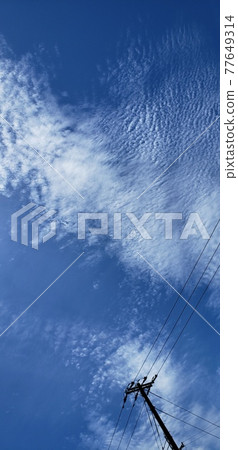 Cloud scene Spring sky Cloud scene Spring sky 77649314