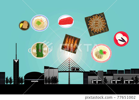Sightseeing in Fukuoka Fukuoka scenery and gourmet image of domestic sightseeing 77651002