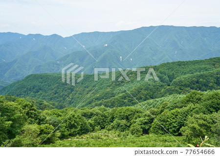 View from Jado Forest Road, Iida City, Nagano Prefecture View from Jado Forest Road, Iida City, Nagano Prefecture 77654666