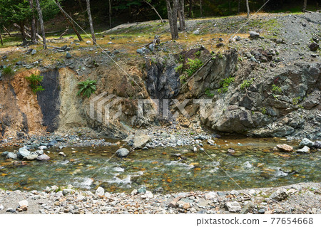 Oshika Village, Shimoina District, Nagano Prefecture, Central Tectonic Line, Yasuyasu Outer Oshika Village, Shimoina District, Nagano Prefecture, Central Tectonic Line, Yasuyasu Outer 77654668