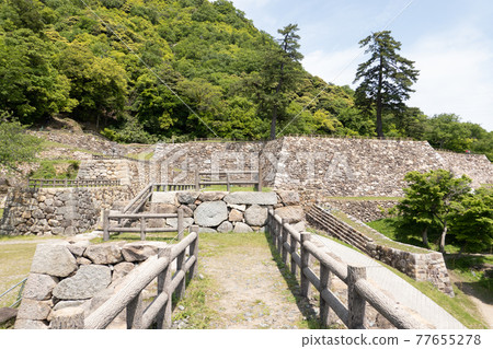The ruins of the front gate of Tottori Castle 77655278