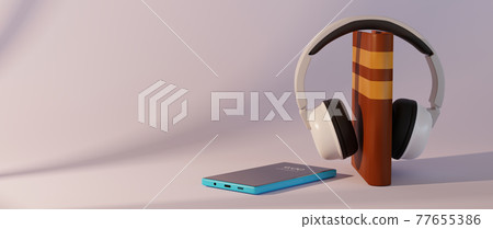 Digital Online Education. 3d of book and mobile about learning on phone, computer. social distance concept. Classroom Online internet network. Digital Online Education. 3d of book and mobile about learning on phone, computer. social distance concept. Classroom Online internet network. 77655386