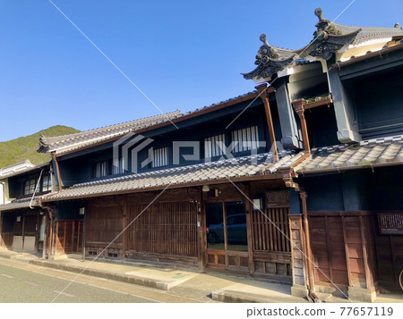 Udatsu Wall歷史街區，兩個並排的Udatsu，岐阜/美濃市 77657119