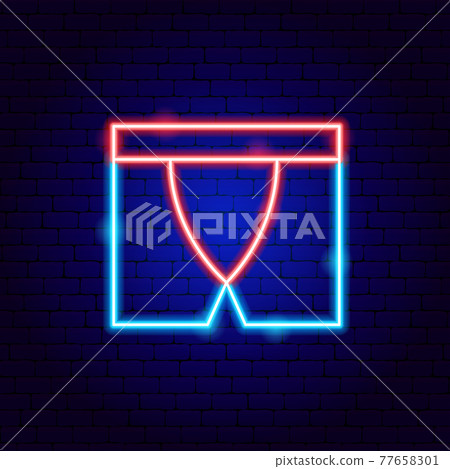 Underpants Neon Sign 77658301