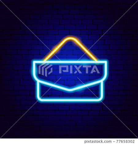 Woman Bag Neon Sign 77658302