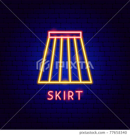 Skirt Neon Label Skirt Neon Label 77658340