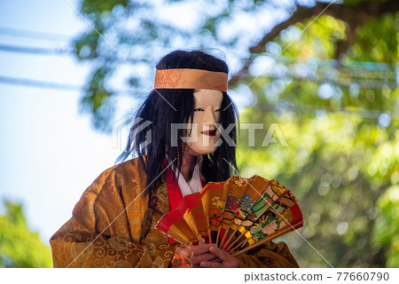 Kyushu Kagura Takasu Shrine Kyushu Kagura Takasu Shrine 77660790