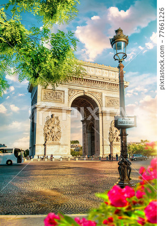 Triumphal Arch in Paris Triumphal Arch in Paris 77661226