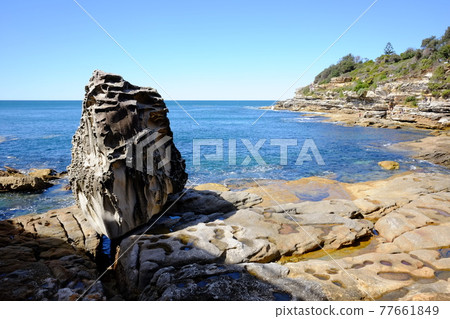 Sydney's most beautiful coastline Bondi to Coogee Coastal Walk Tasman Sea 77661849