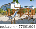 green children's skated made of natural wood 77661904