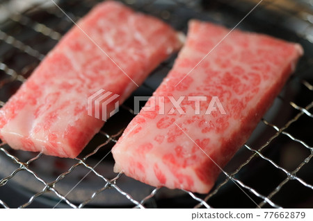 Special rib Kuroge Wagyu beef yakiniku A5 Special rib Kuroge Wagyu beef yakiniku A5 77662879