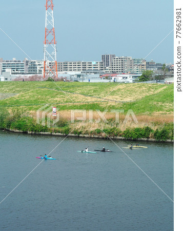 東京板橋區荒川中盆地風光 東京板橋區荒川中盆地風光 77662981