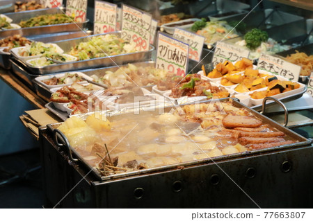 Osaka City Nihonbashi Kuromon Market Delicatessen 77663807