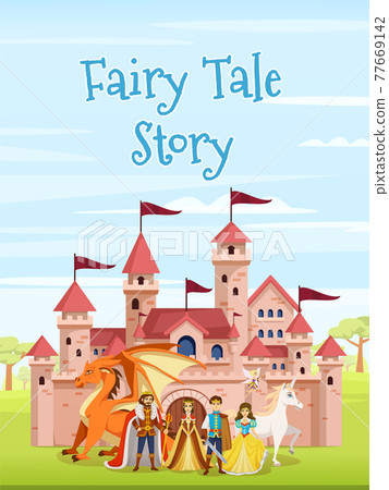 Cartoon Fairy Tale Characters Poster 77669142