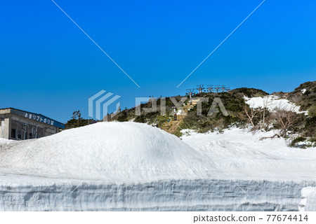 Zao Echo Line Snow Corridor and Lift 77674414