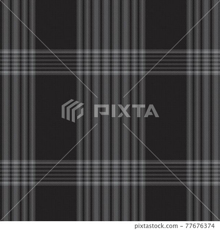 Black and White Ombre Plaid textured Seamless Pattern 77676374