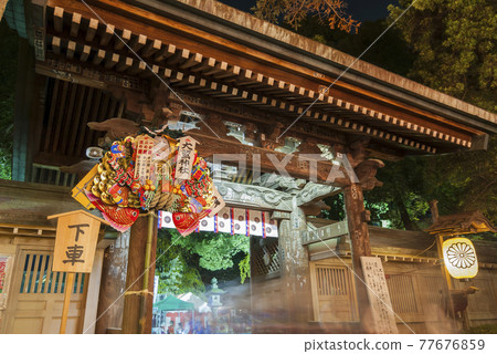 Tori no Ichi, rake, prosperous business, old Zuijinmon, rebuilding, relocation, old 77676859