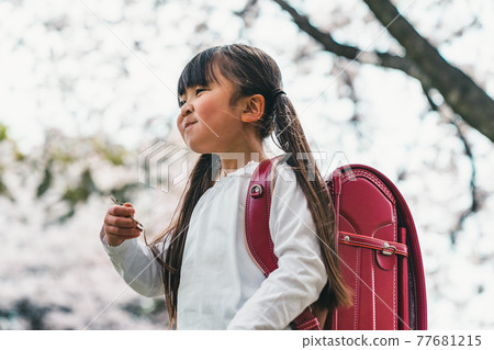 New first grader of elementary school 77681215