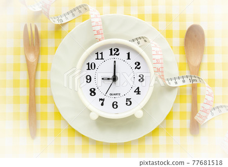 Health management by meal time Clock Health management Meal management 77681518