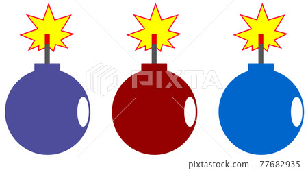 著火的炸彈 77682935