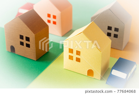 Border with adjacent house Border Land Real estate Border with adjacent house Border Land Real estate 77684068